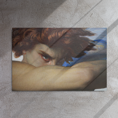 Timeless Metal Masterpiece: 'L'Ange Dechu x Alexandre Cabanel'