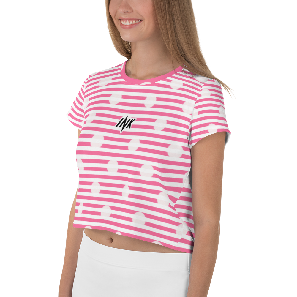 Signature Stretch Crop Tee