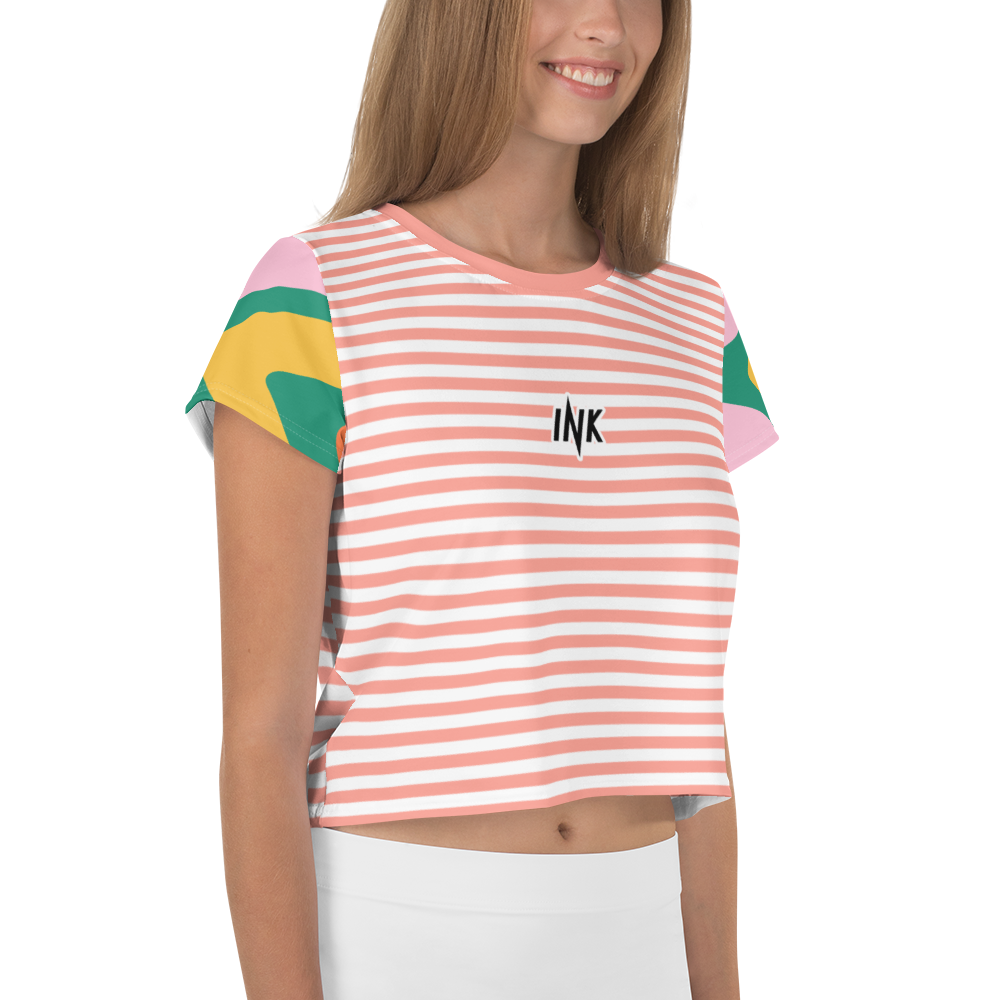 Signature Stretch Crop Tee