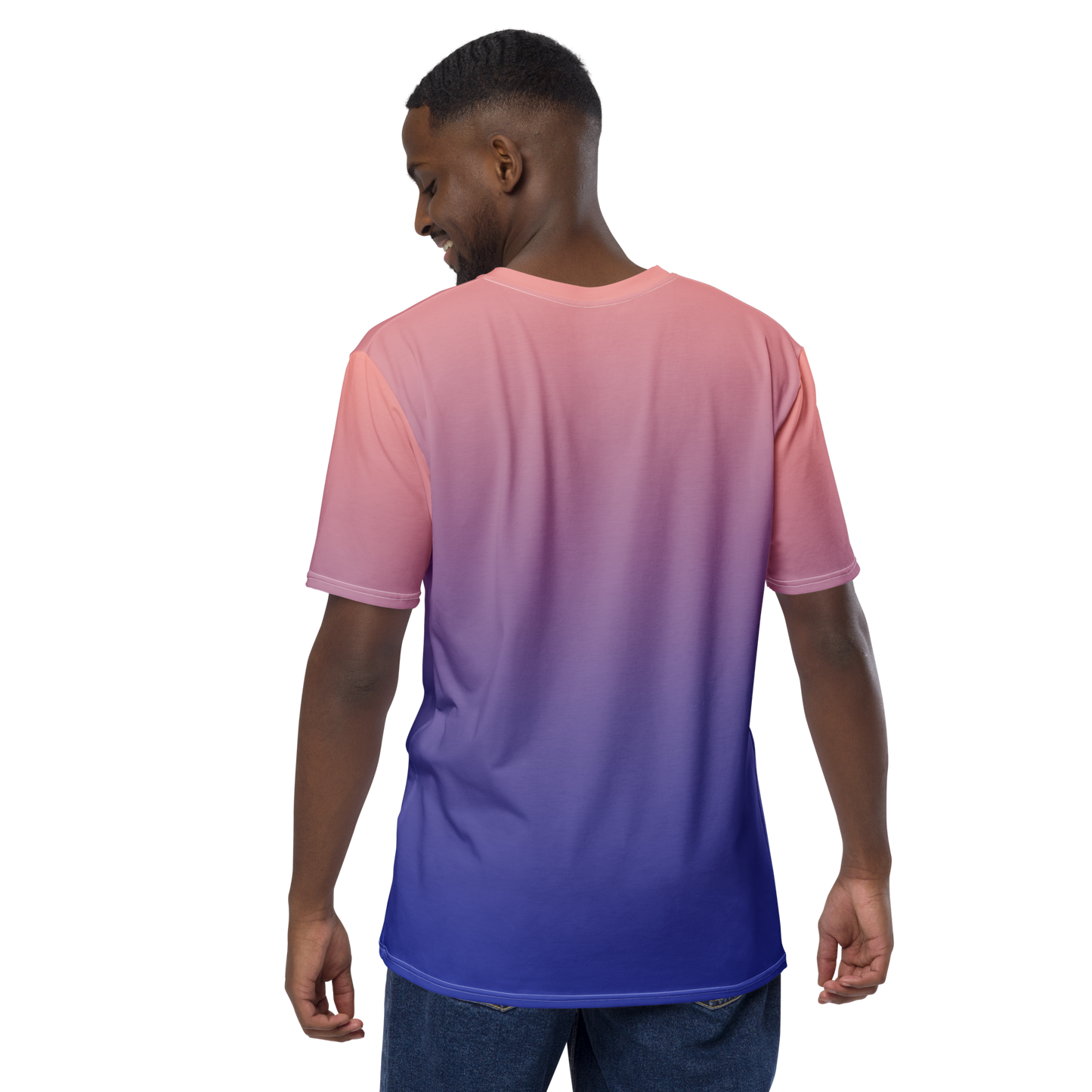 Men's LuxBlend Gradient Tailored Fit Tee