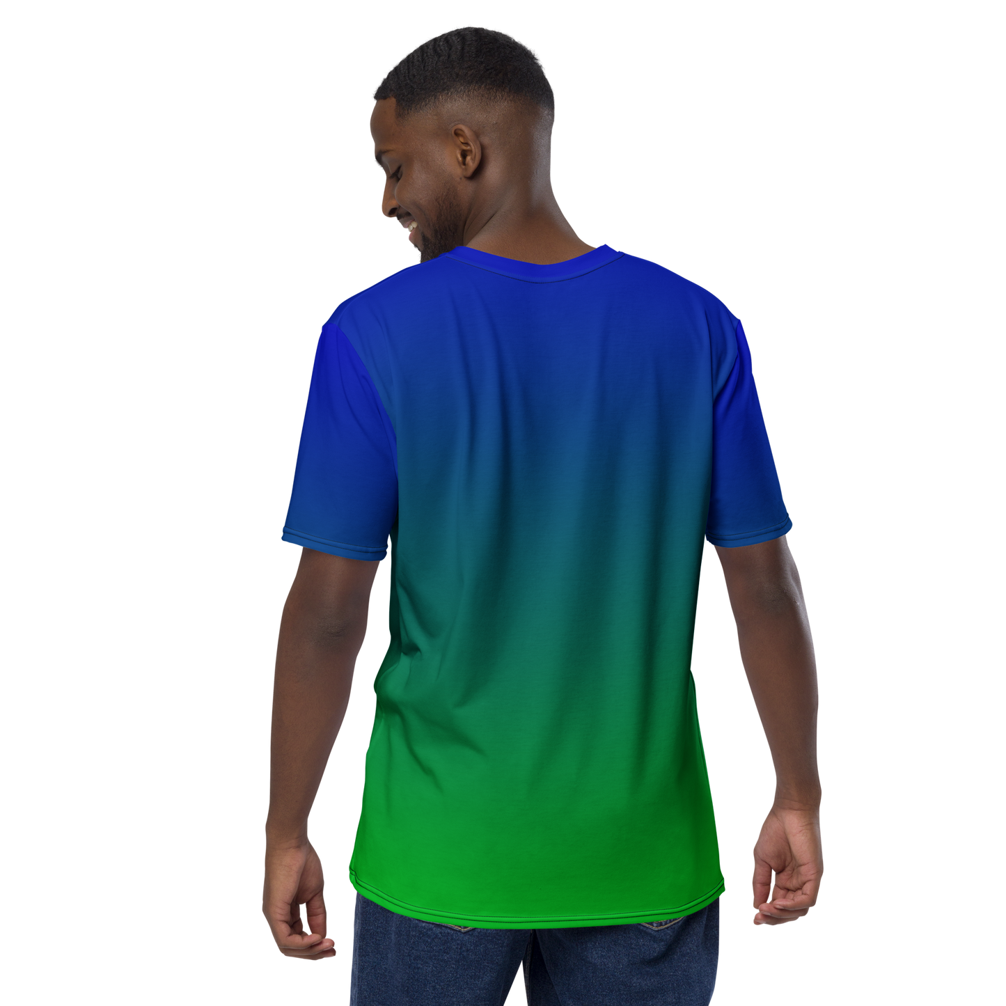 Men's LuxBlend Gradient Tailored Fit Tee