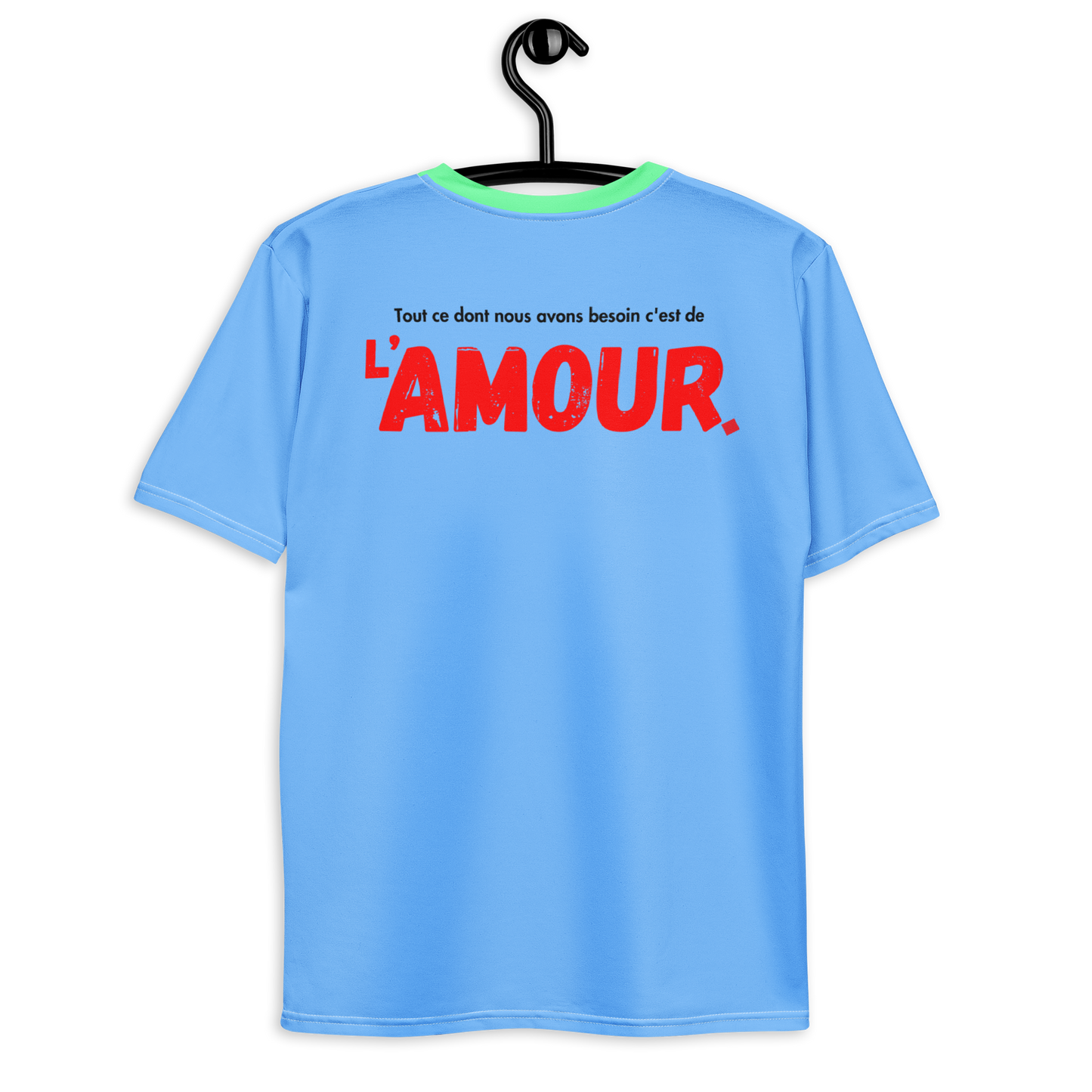 Men's LuxBlend Tailored Fit Tee with “AMOUR” motif