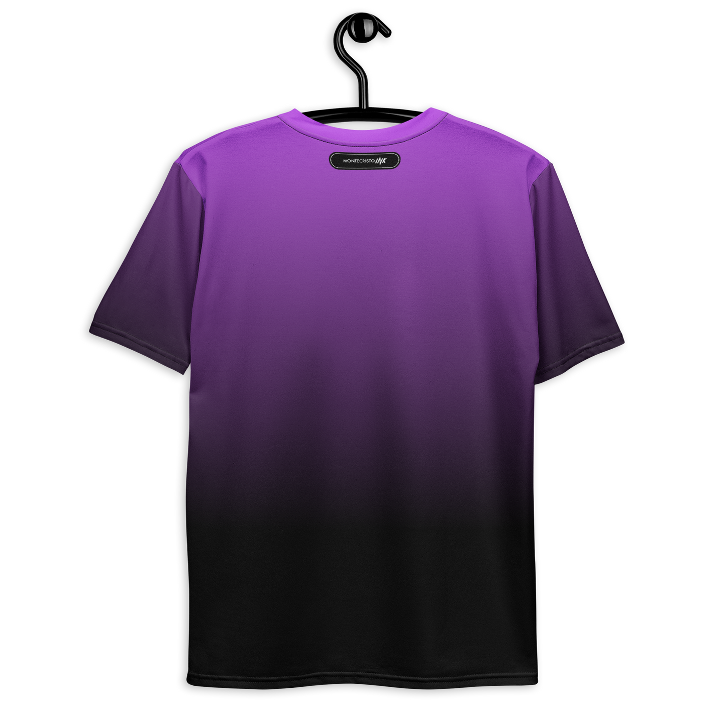 Men's LuxBlend Gradient Tailored Fit Tee with “The Lavender Route” motif