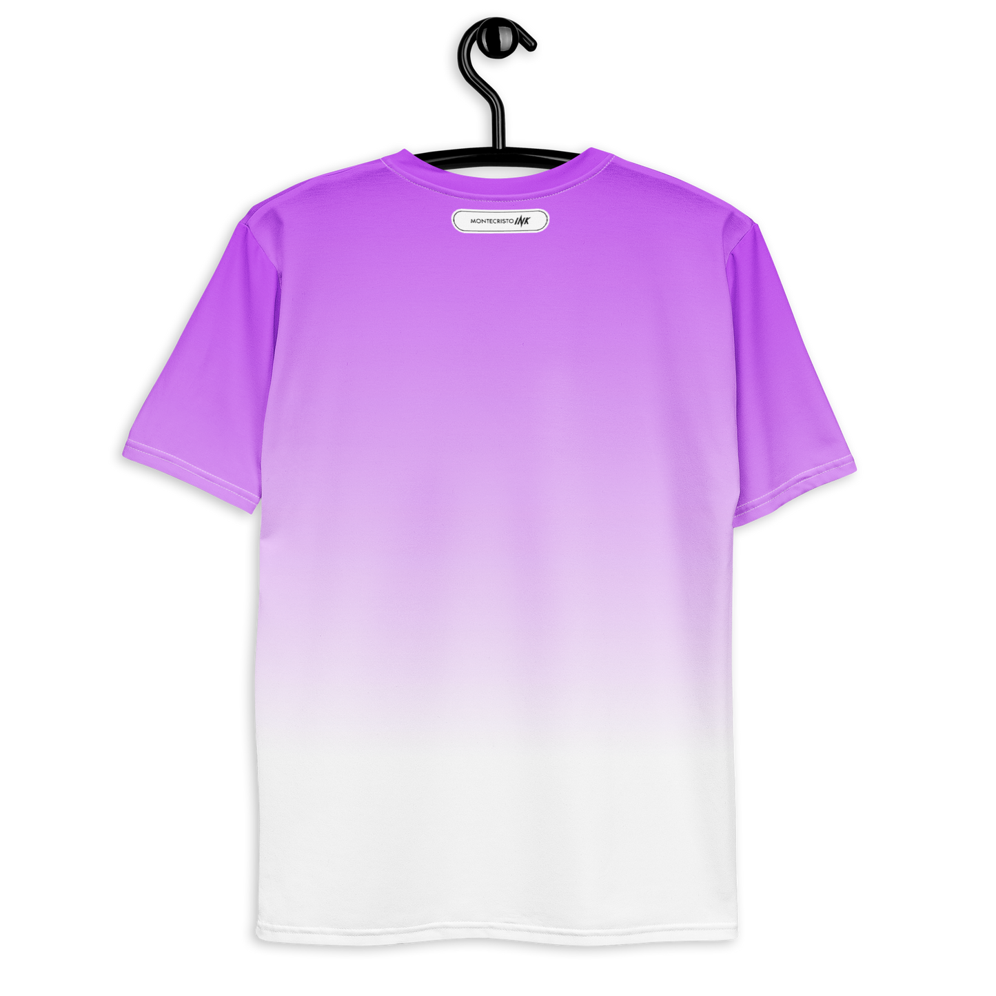 Men's LuxBlend Gradient Tailored Fit Tee with “The Lavender Route” motif