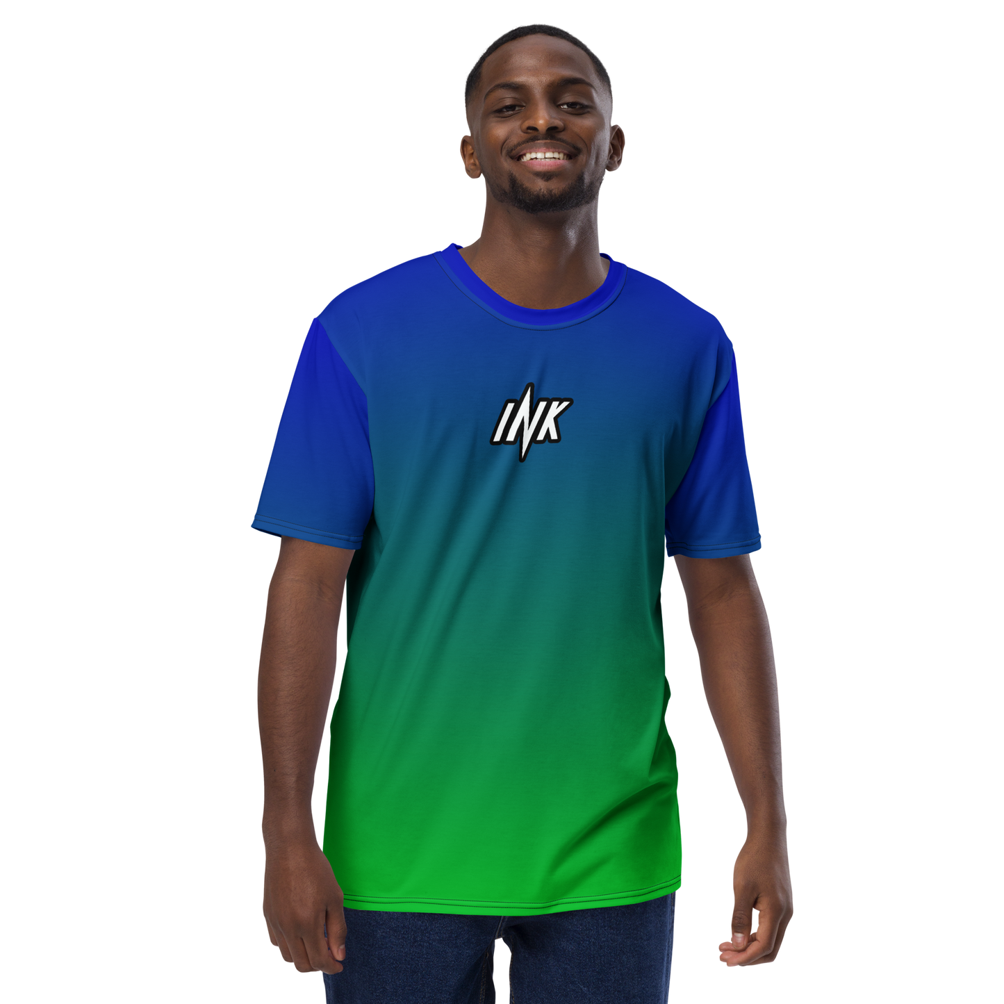 Men's LuxBlend Gradient Tailored Fit Tee