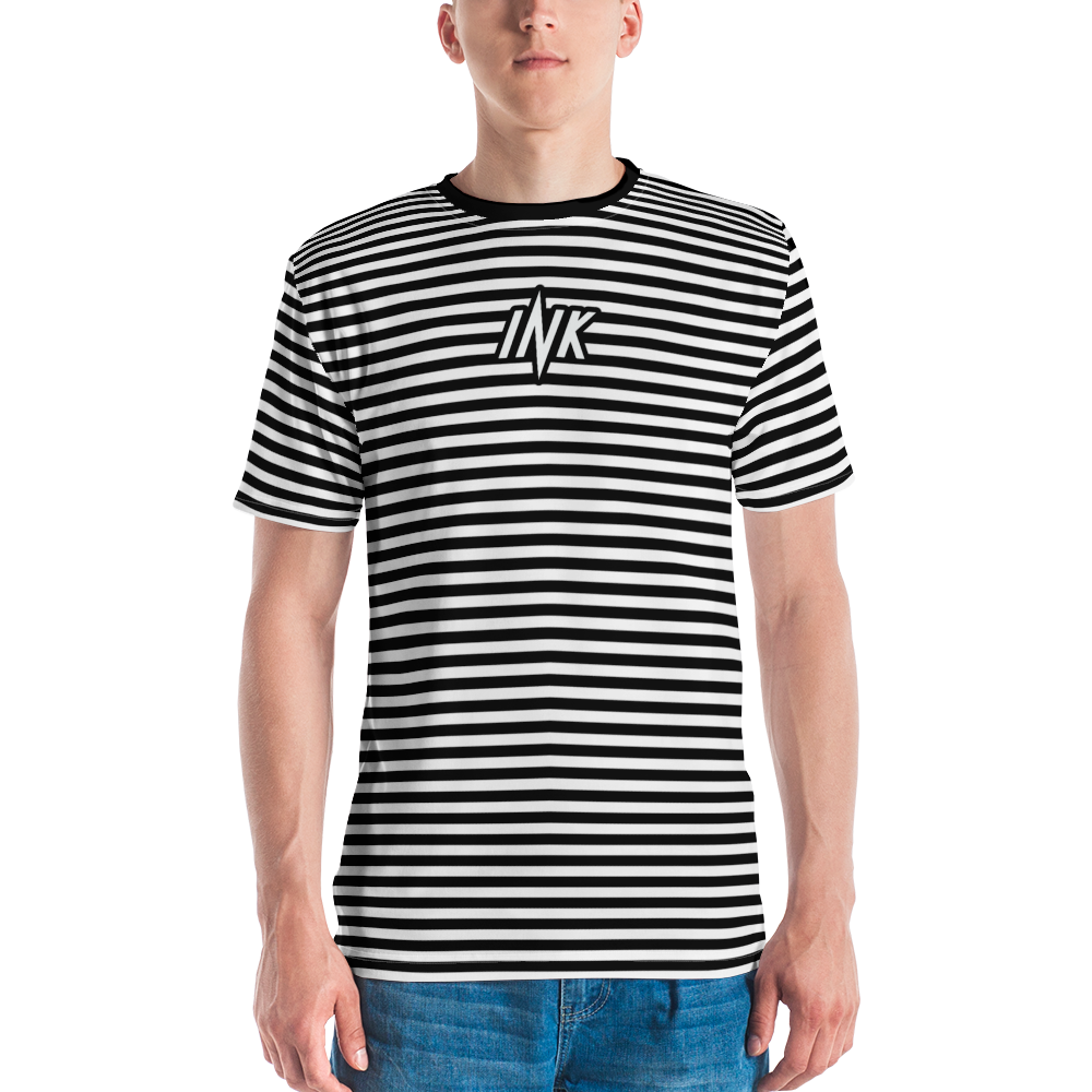 Men's LuxBlend Striped Tailored Fit Tee