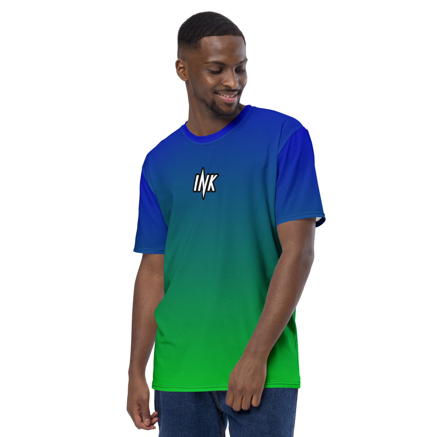 Men's LuxBlend Gradient Tailored Fit Tee