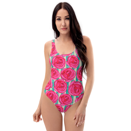 Sleek One-Piece Swimsuit