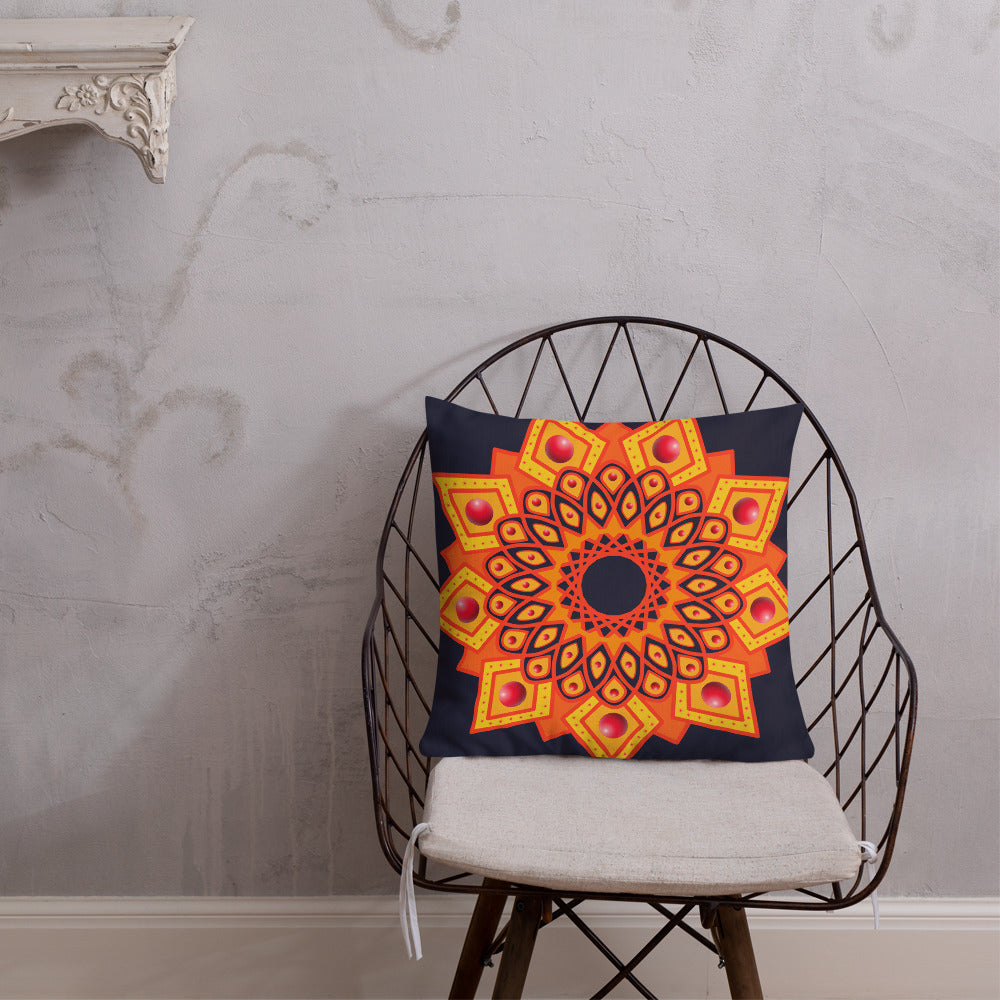 "Mandala Muse" Premium Pillow