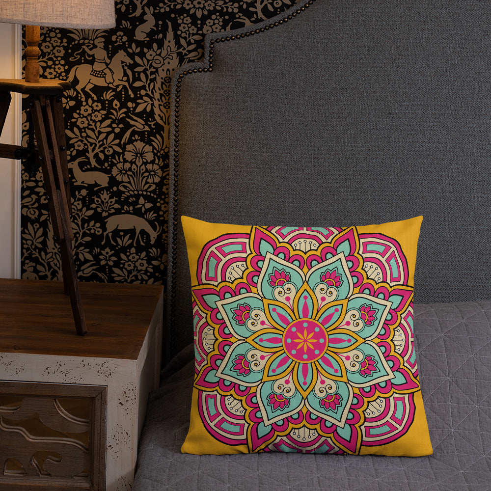 "Celestial Compass" Premium Pillow