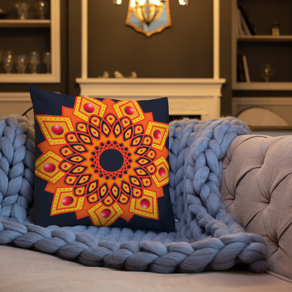 "Mandala Muse" Premium Pillow