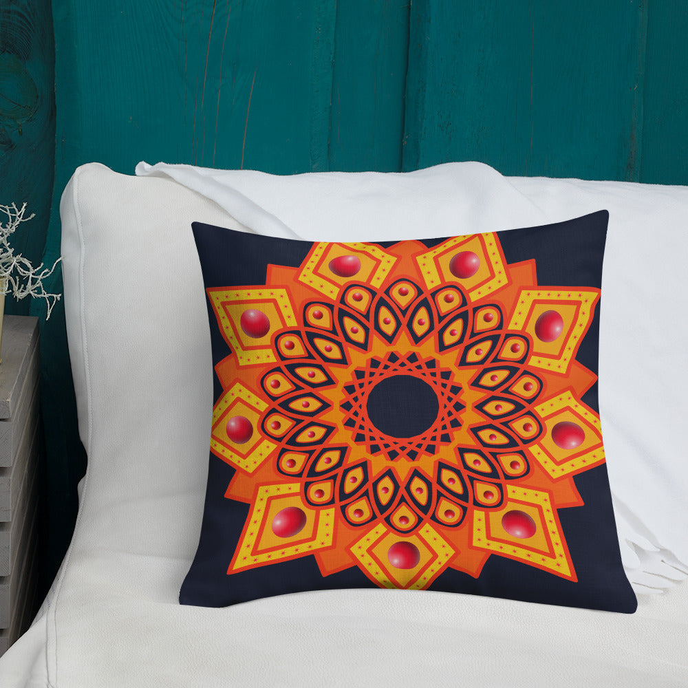 "Mandala Muse" Premium Pillow