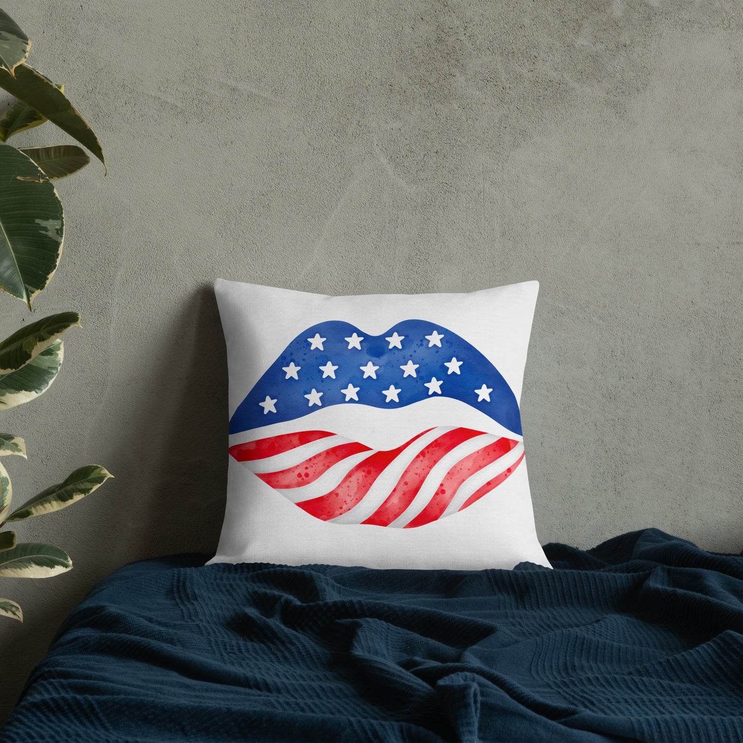 "United States Flag" Premium Pillow