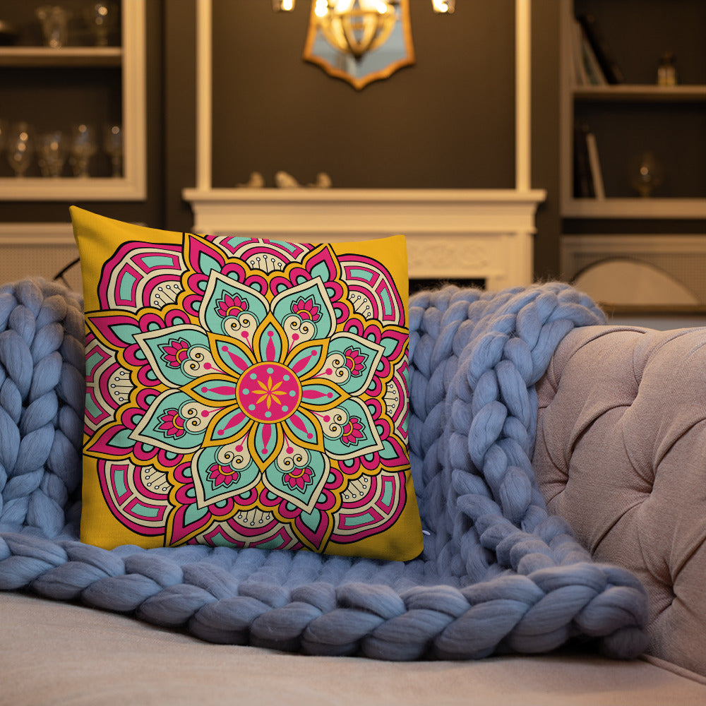 "Celestial Compass" Premium Pillow