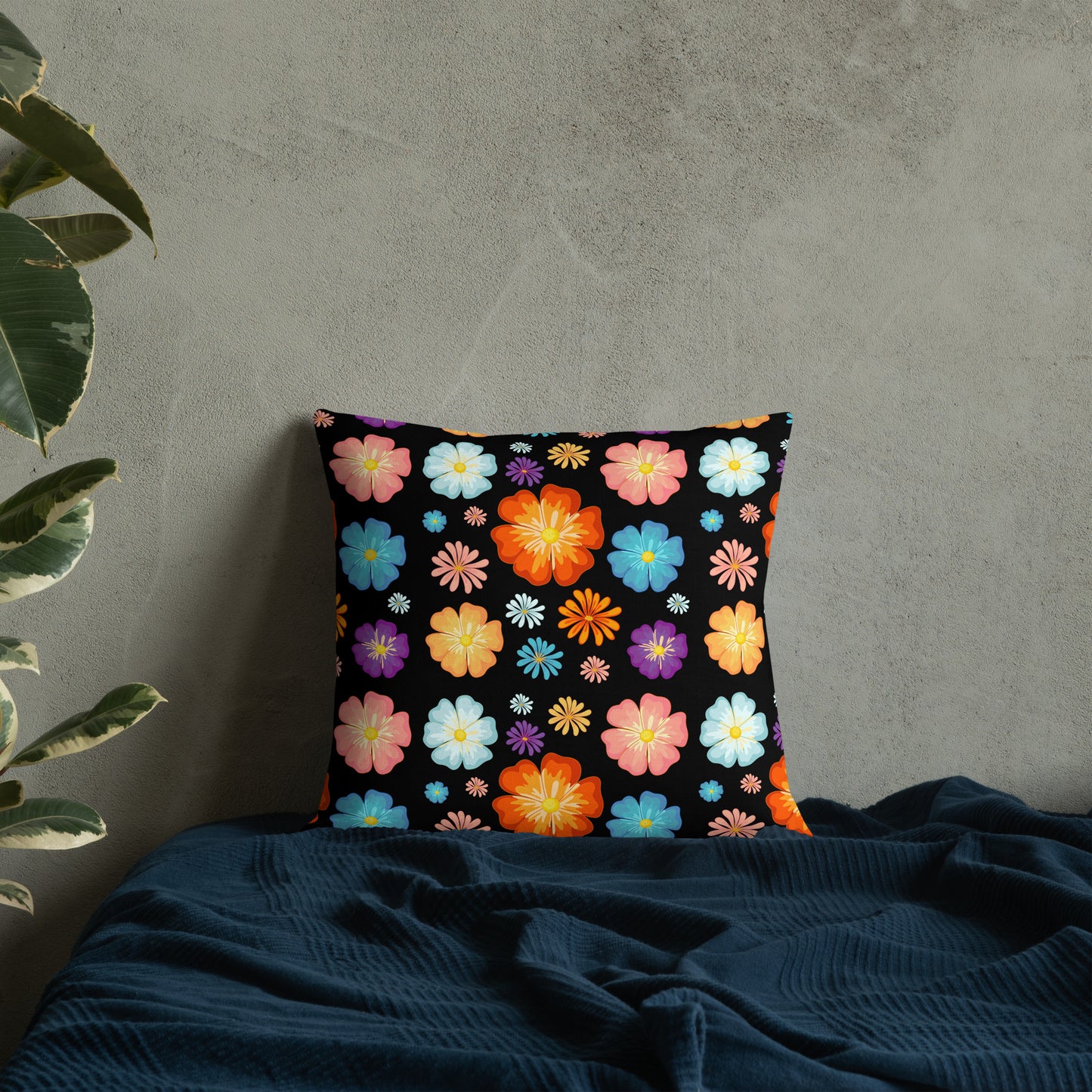 "Colorful Spring" Premium Pillow