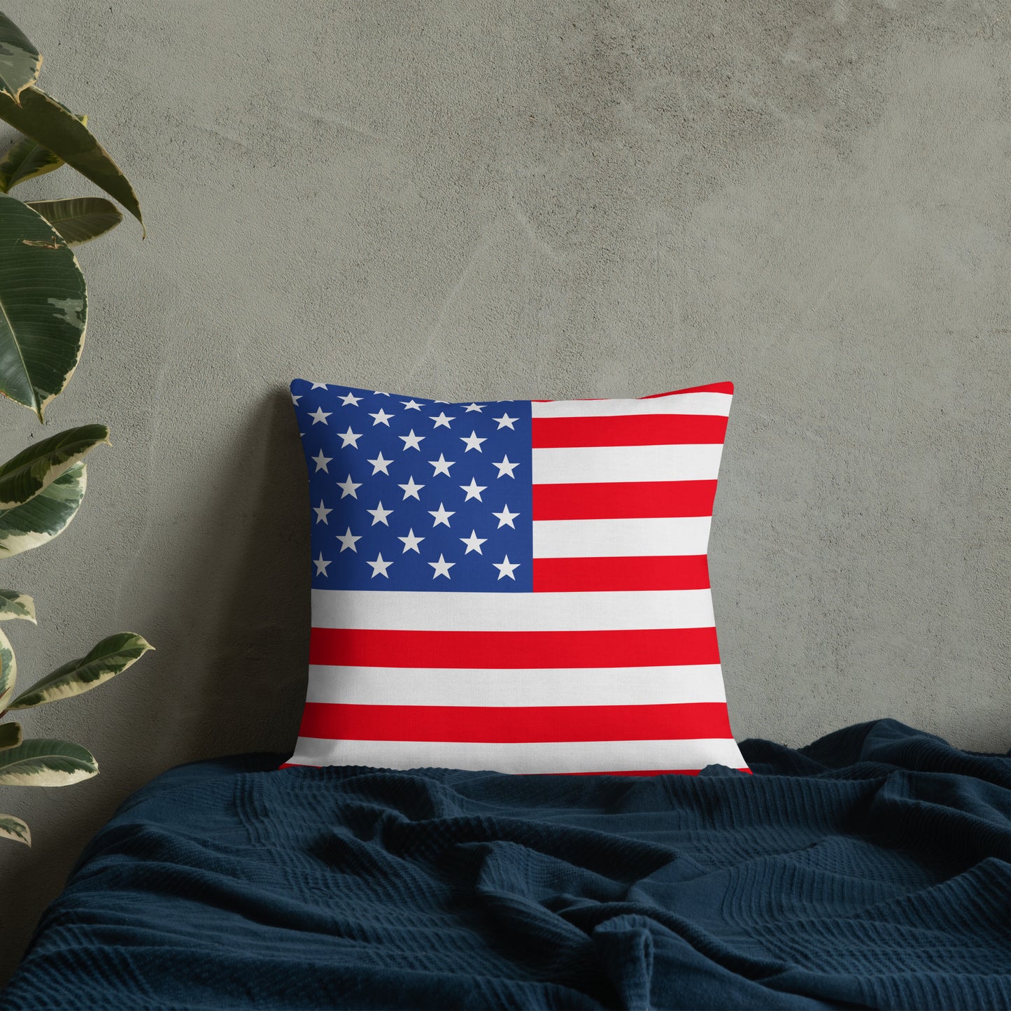 "United States Flag" Premium Pillow