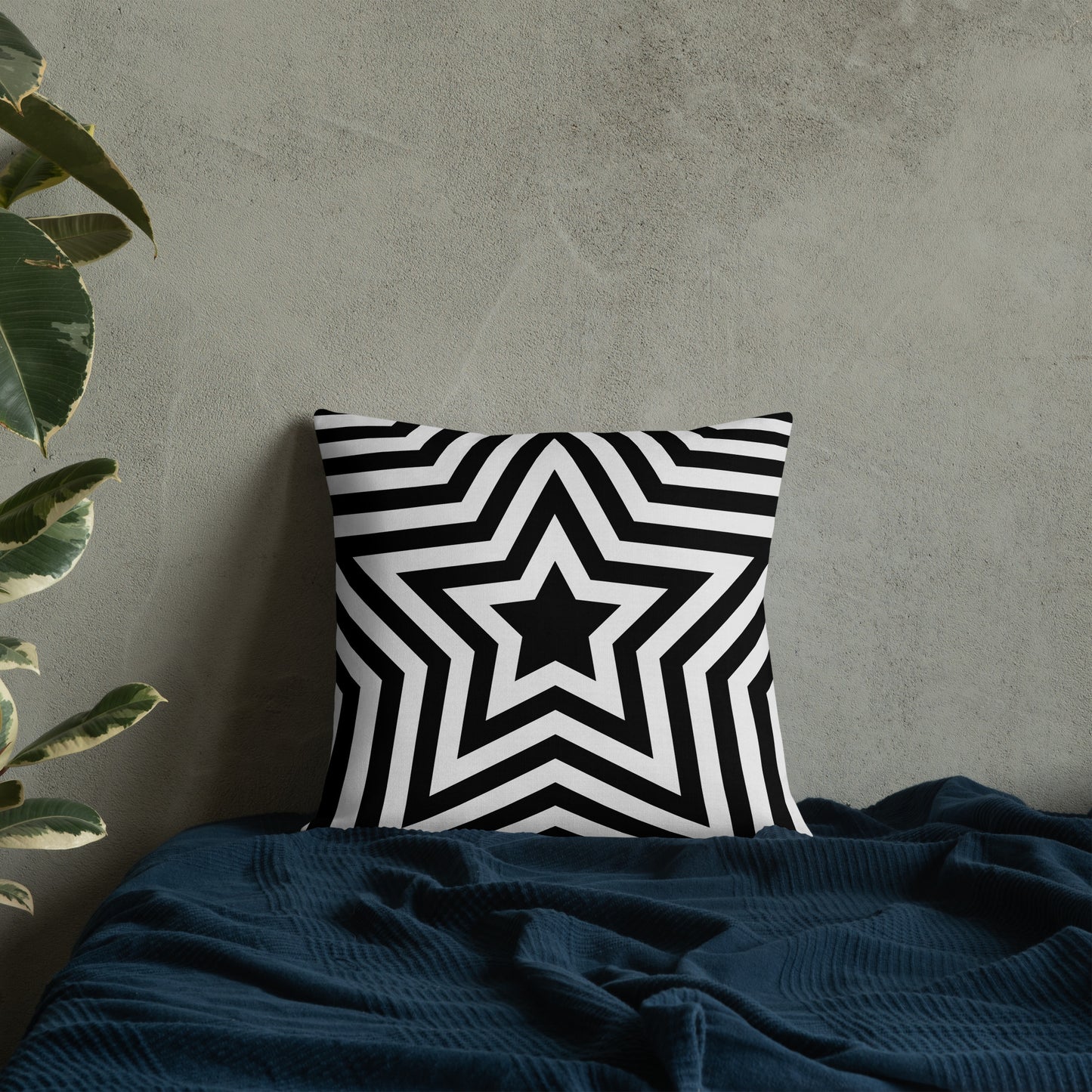 "Sleepy Starlight Serenade" Premium Pillow