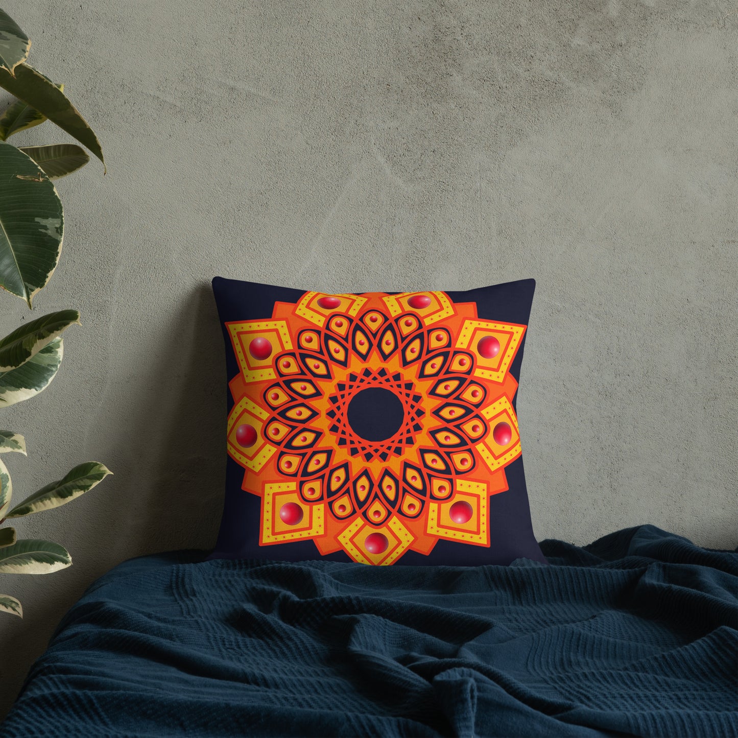 "Mandala Muse" Premium Pillow