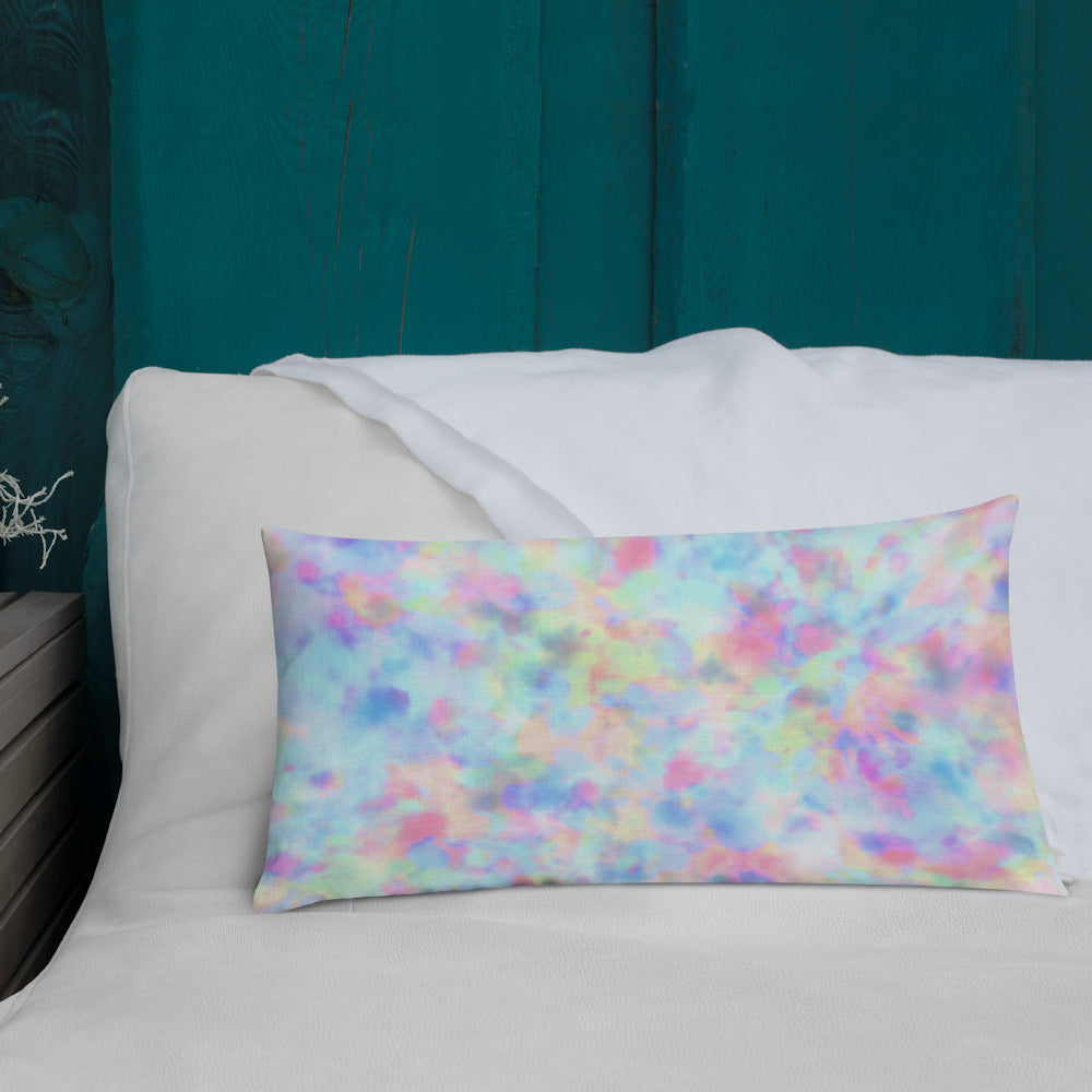 "Watercolor Serenity" Premium Pillow