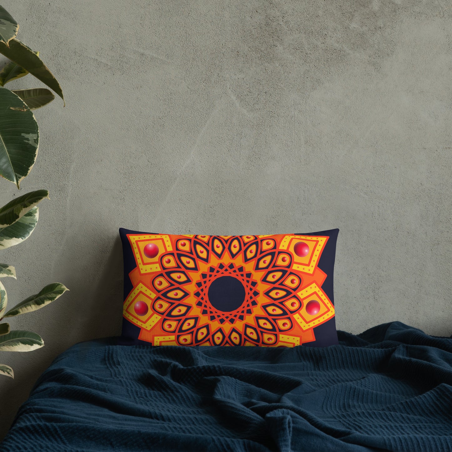 "Mandala Muse" Premium Pillow