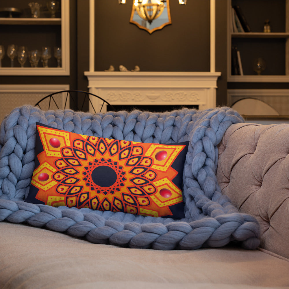 "Mandala Muse" Premium Pillow