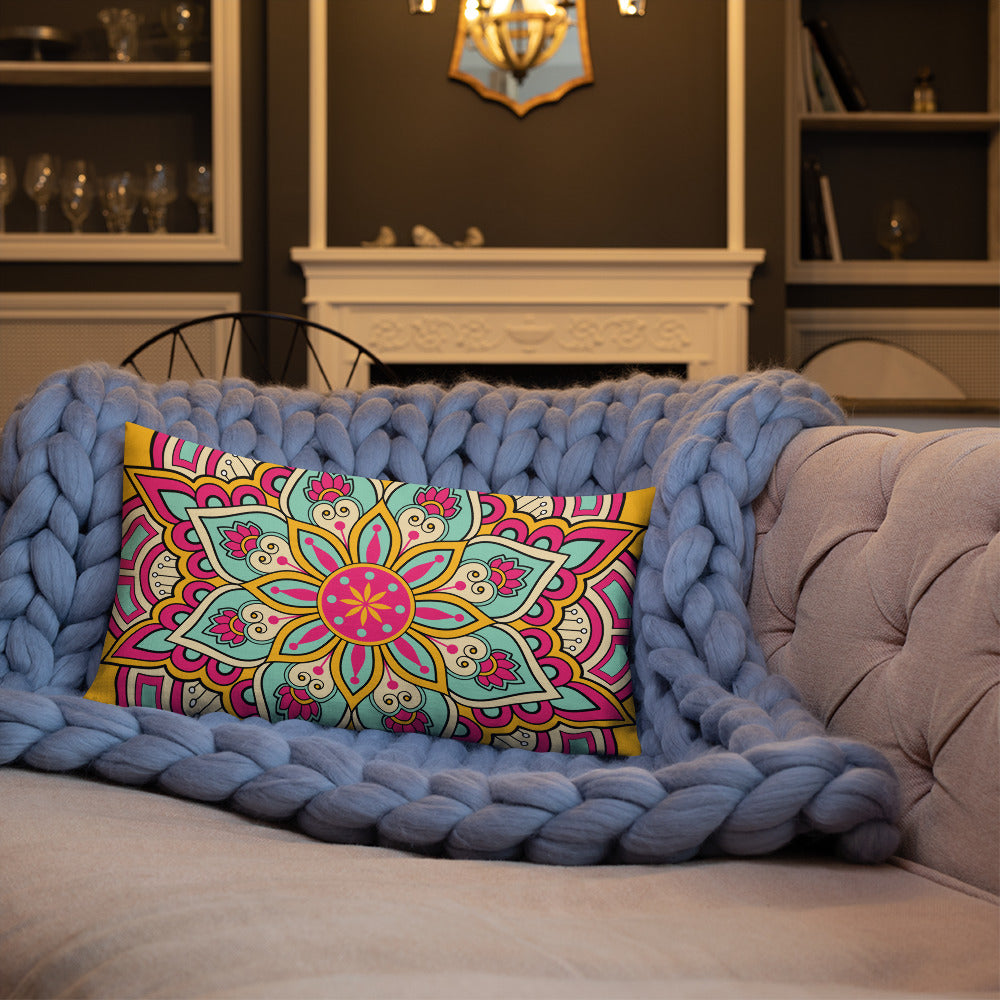 "Celestial Compass" Premium Pillow