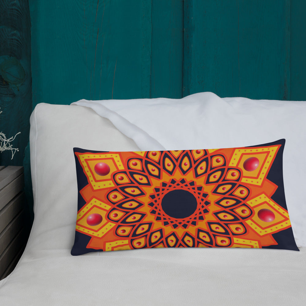 "Mandala Muse" Premium Pillow