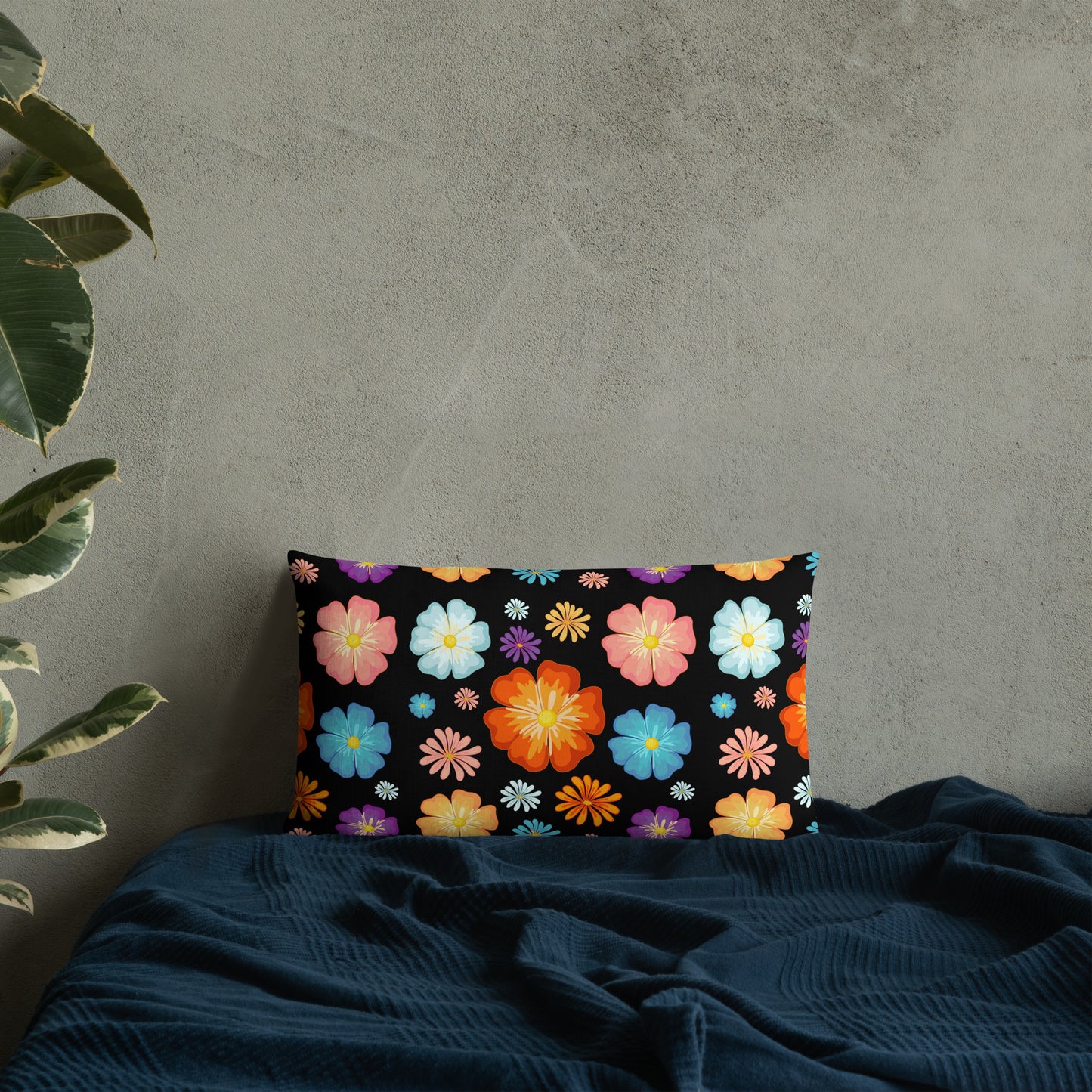 "Colorful Spring" Premium Pillow