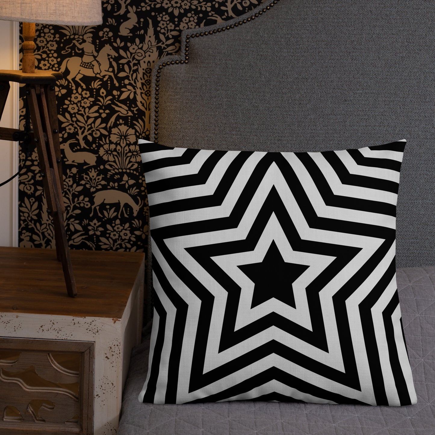 "Sleepy Starlight Serenade" Premium Pillow