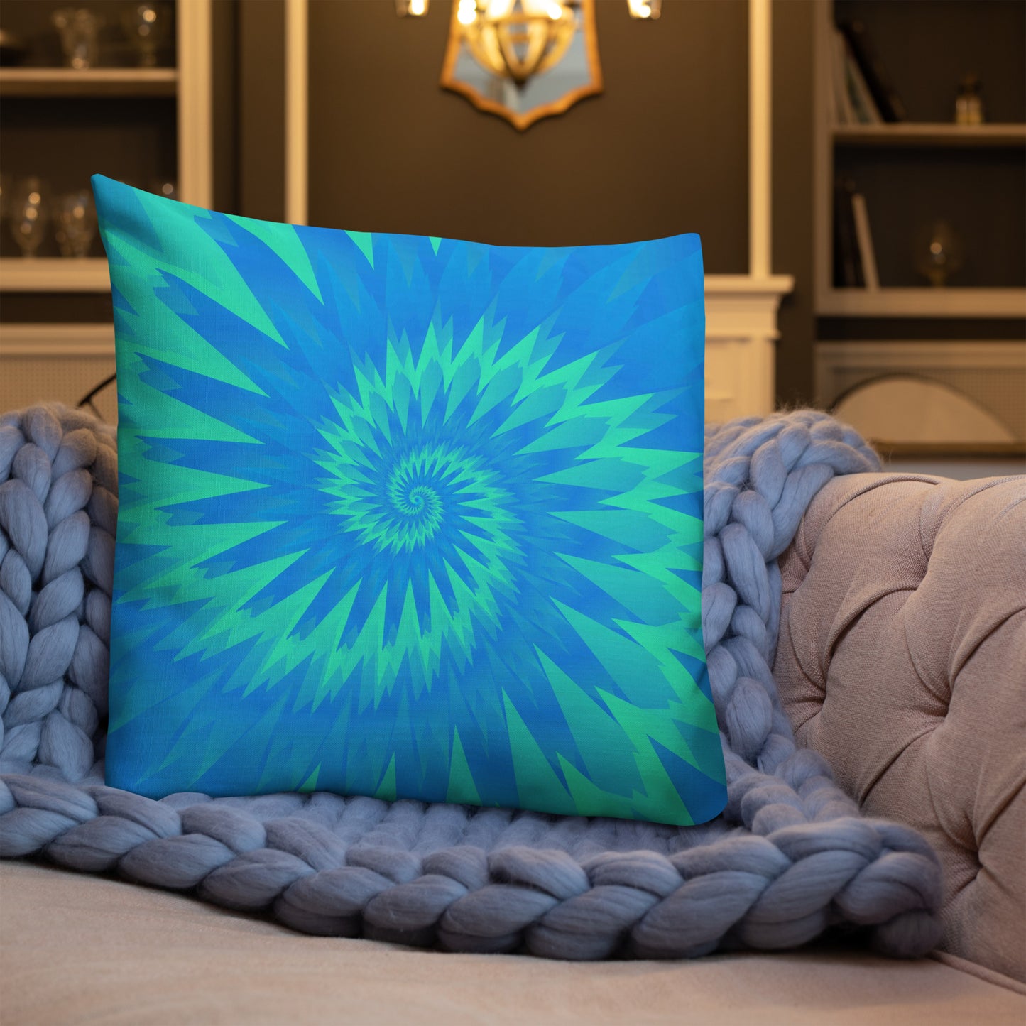 "Whispering Waves" Premium Pillow