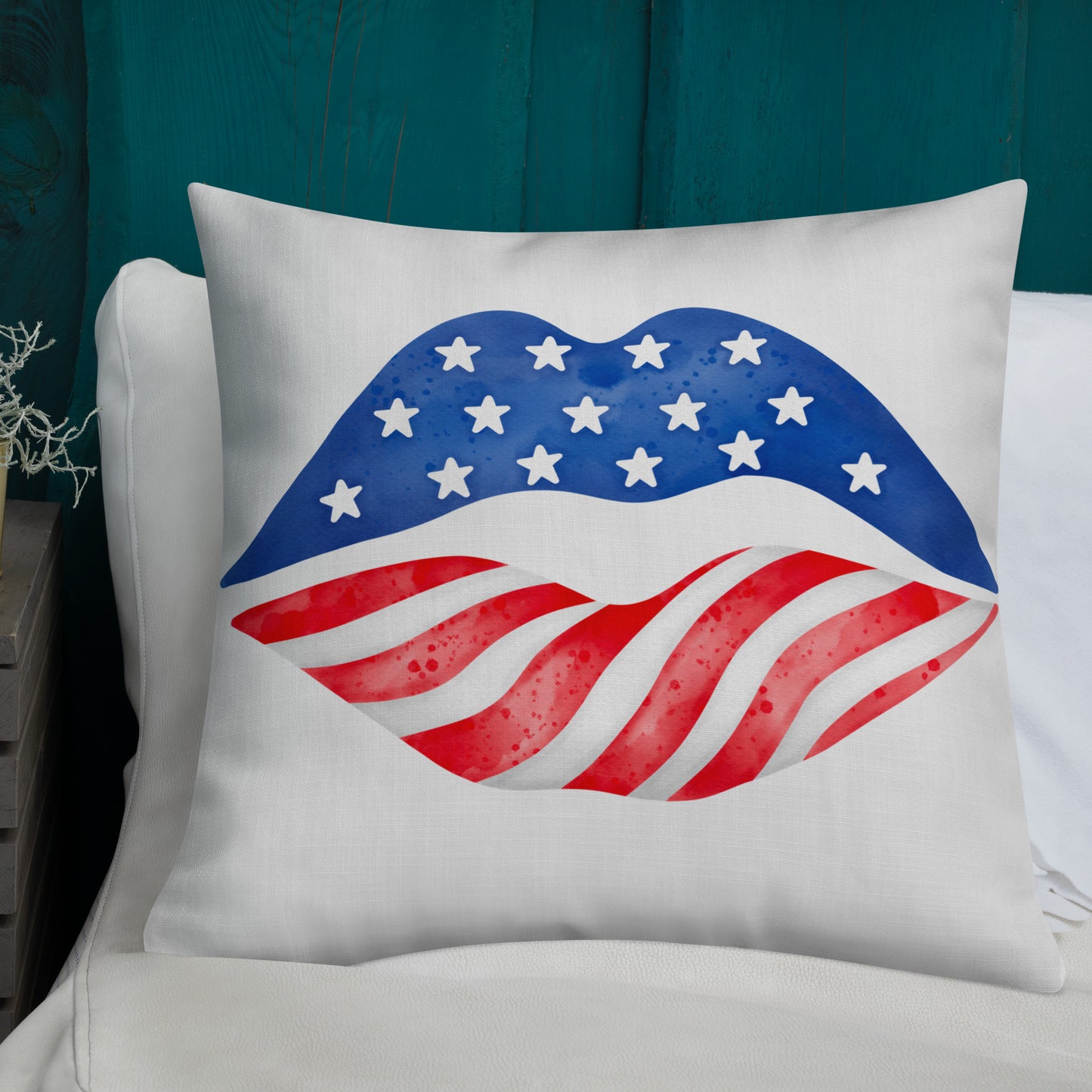 "United States Flag" Premium Pillow