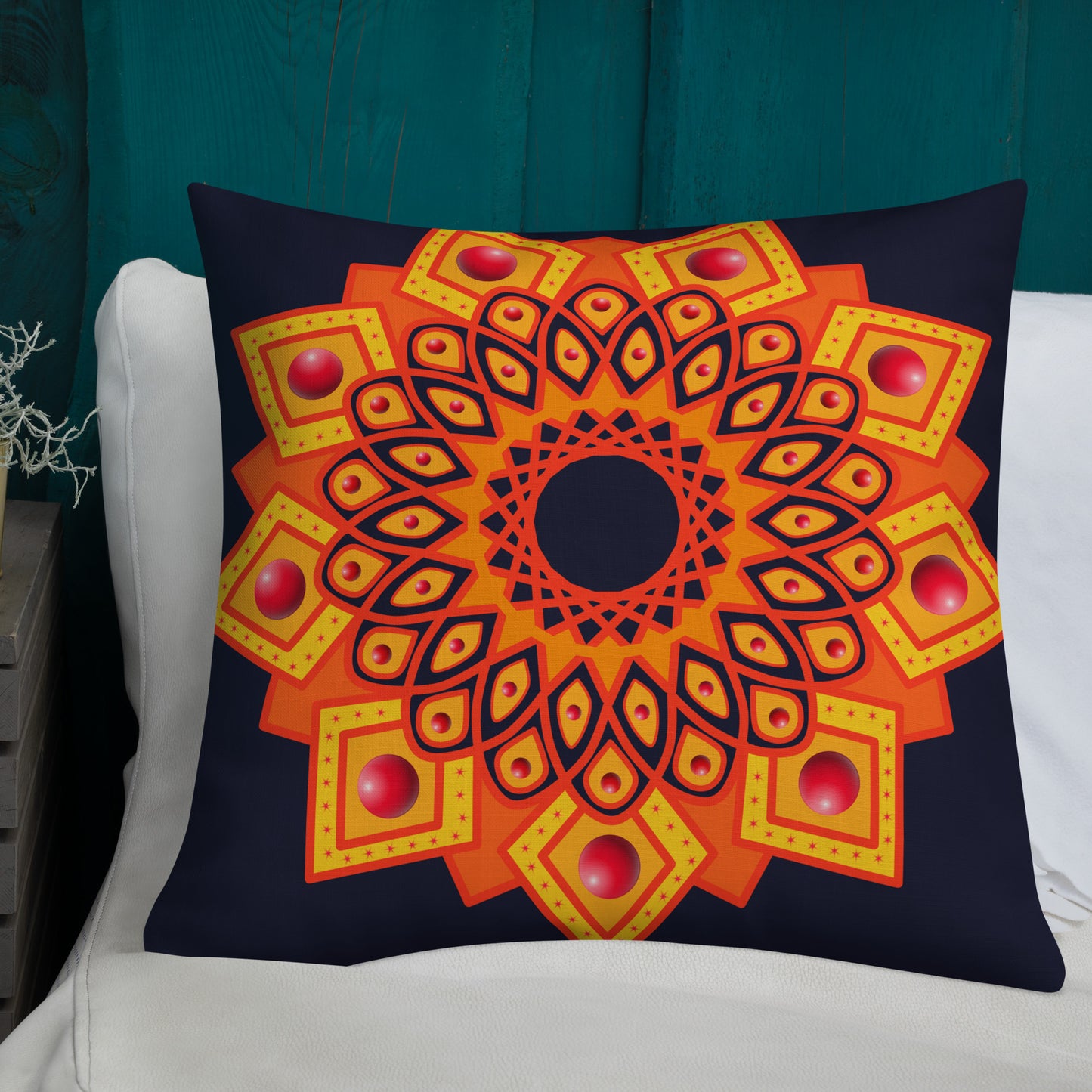 "Mandala Muse" Premium Pillow