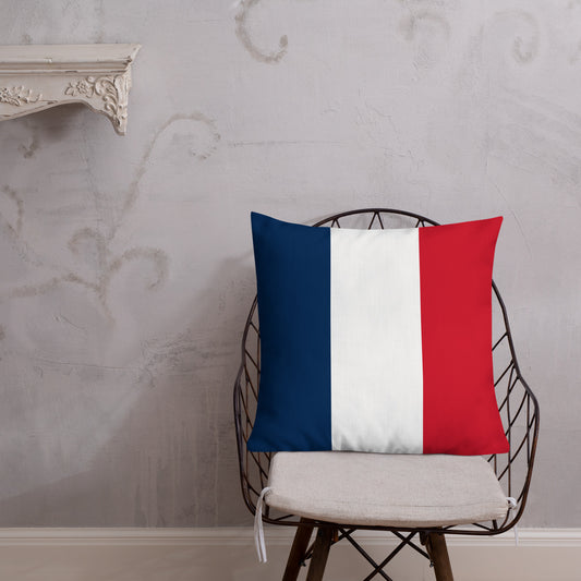 "France Flag" Premium Pillow