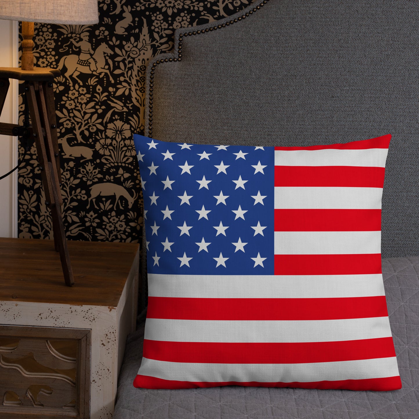 "United States Flag" Premium Pillow