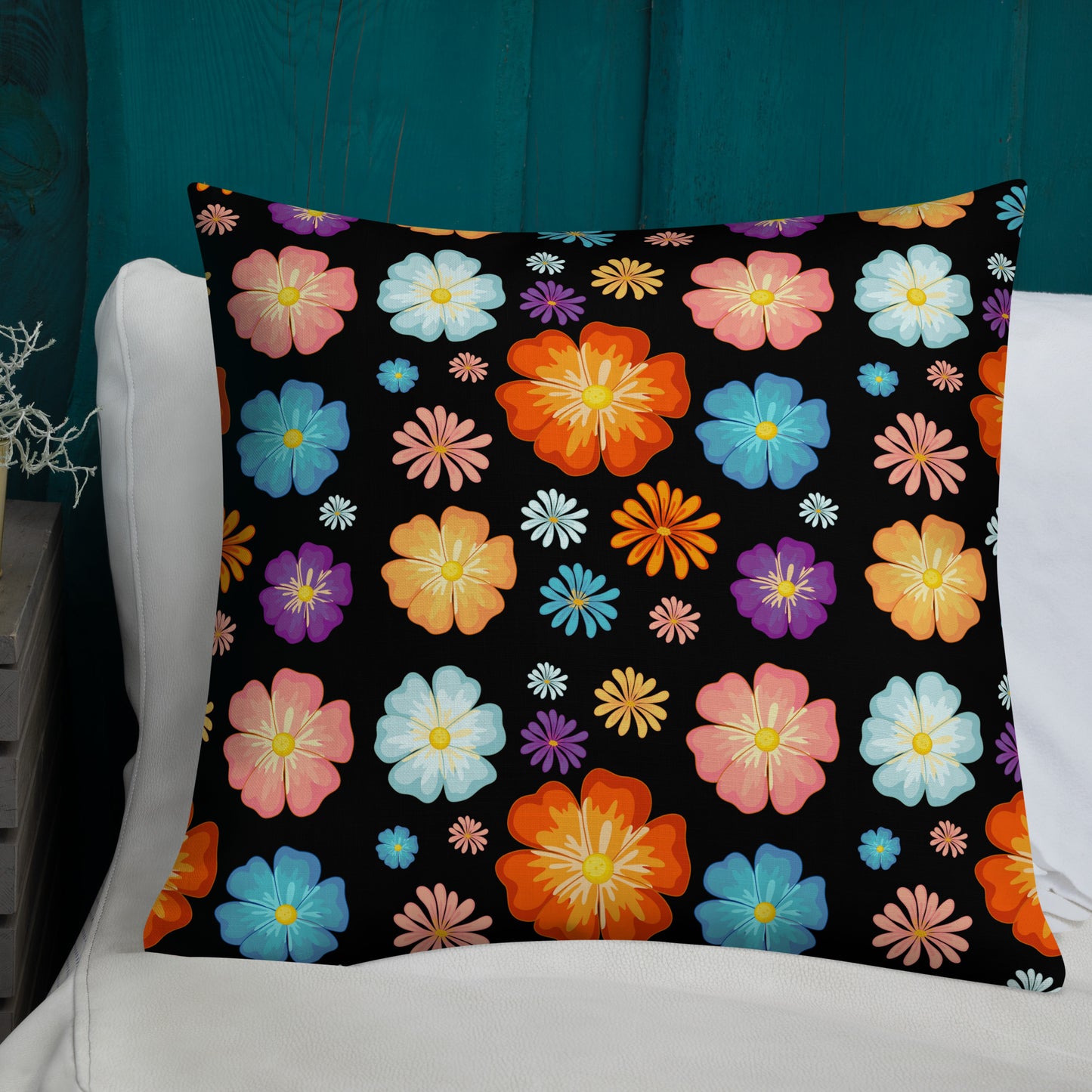 "Colorful Spring" Premium Pillow