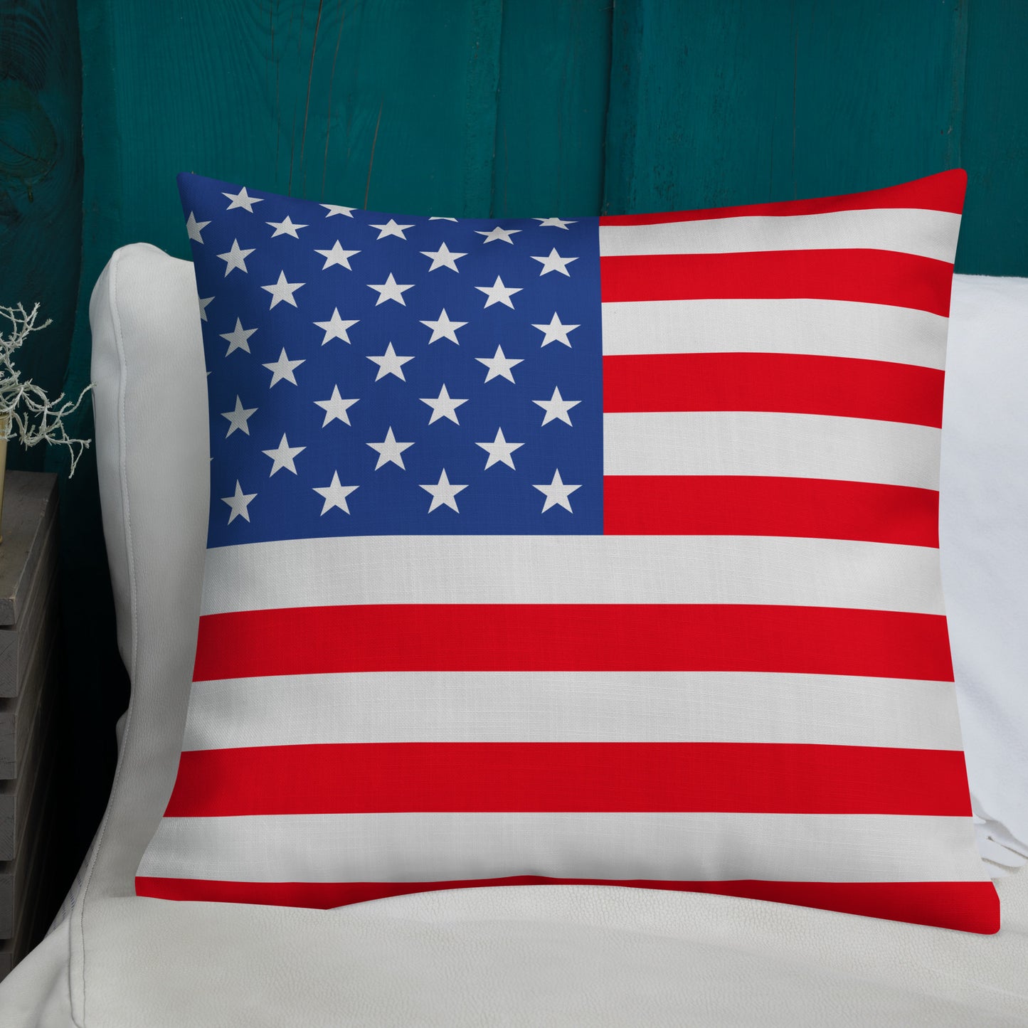 "United States Flag" Premium Pillow