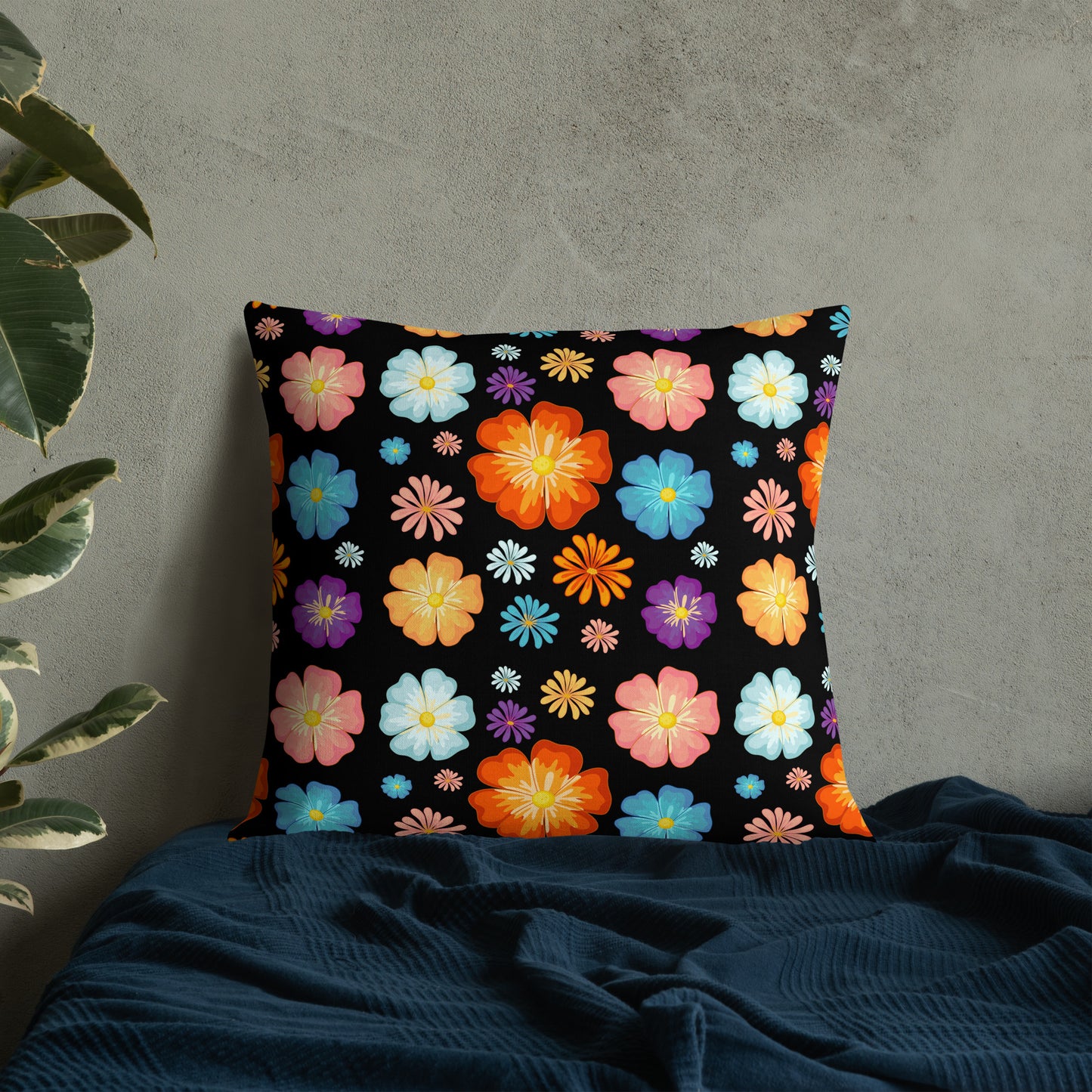 "Colorful Spring" Premium Pillow