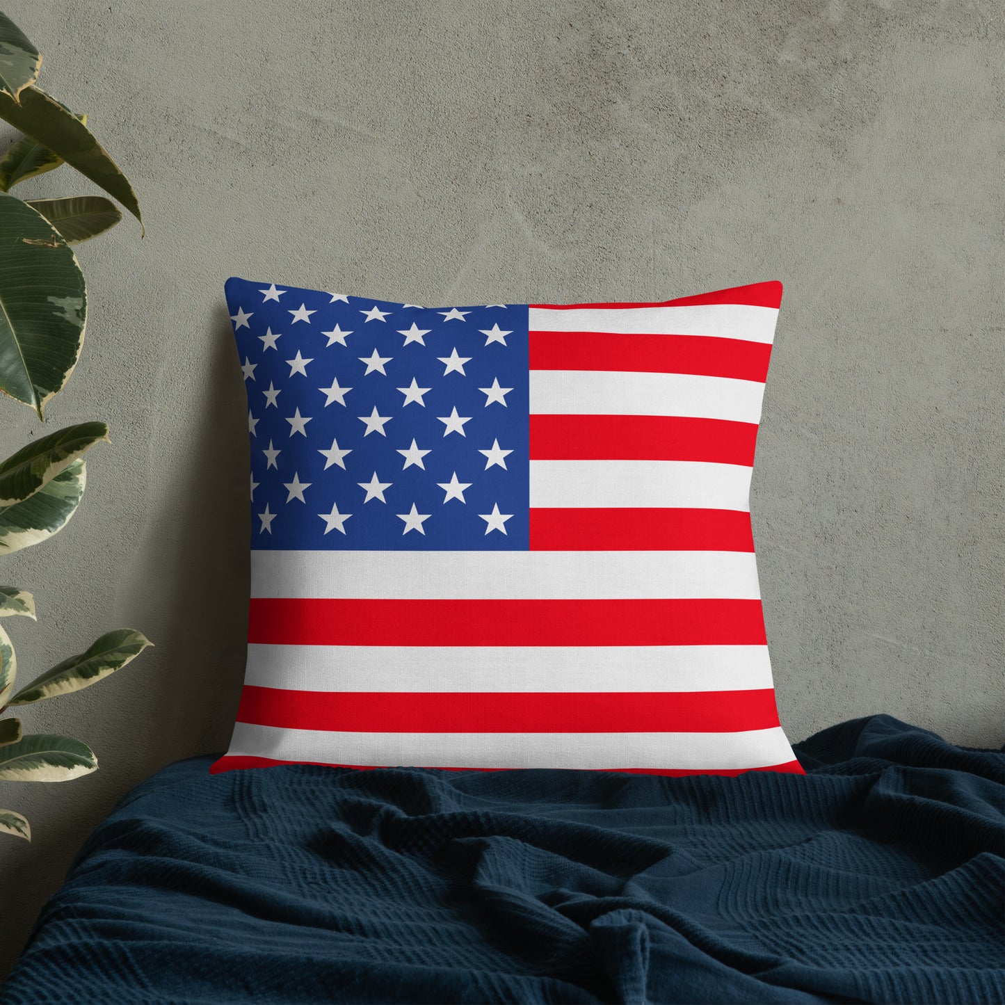 "United States Flag" Premium Pillow