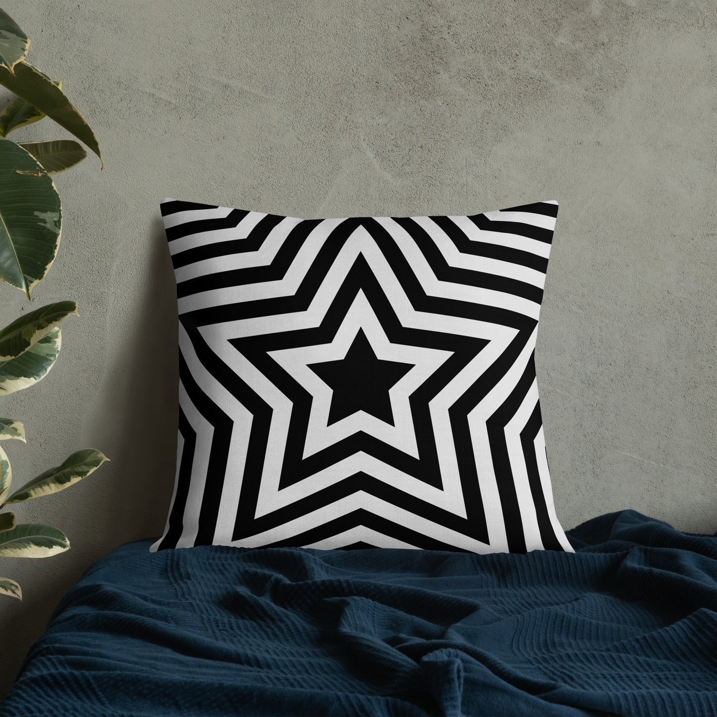 "Sleepy Starlight Serenade" Premium Pillow