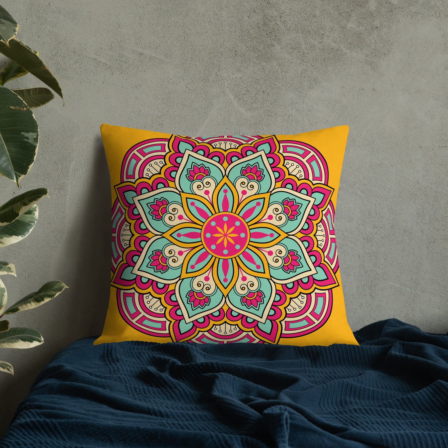 "Celestial Compass" Premium Pillow