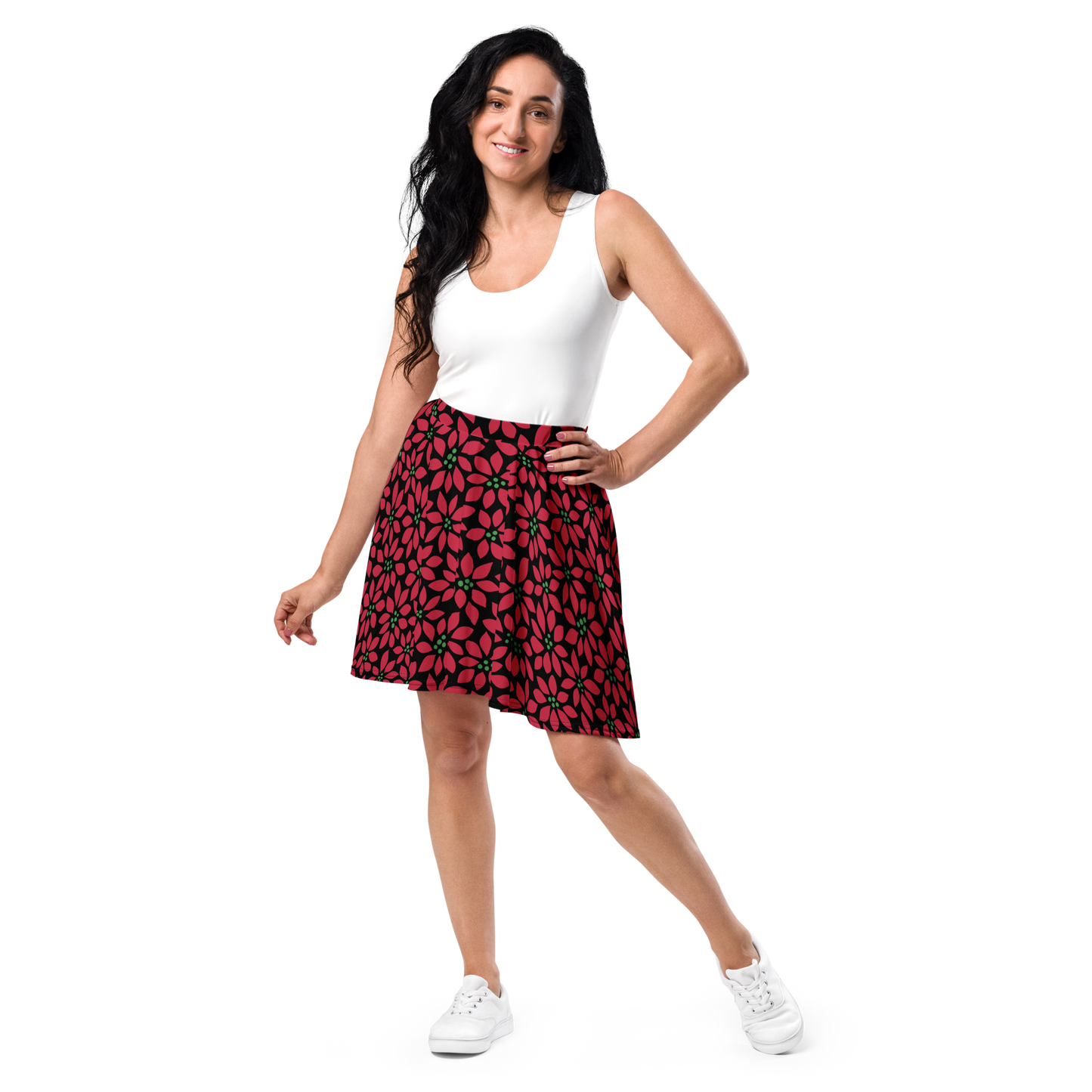 Chic Harmony Skater Skirt