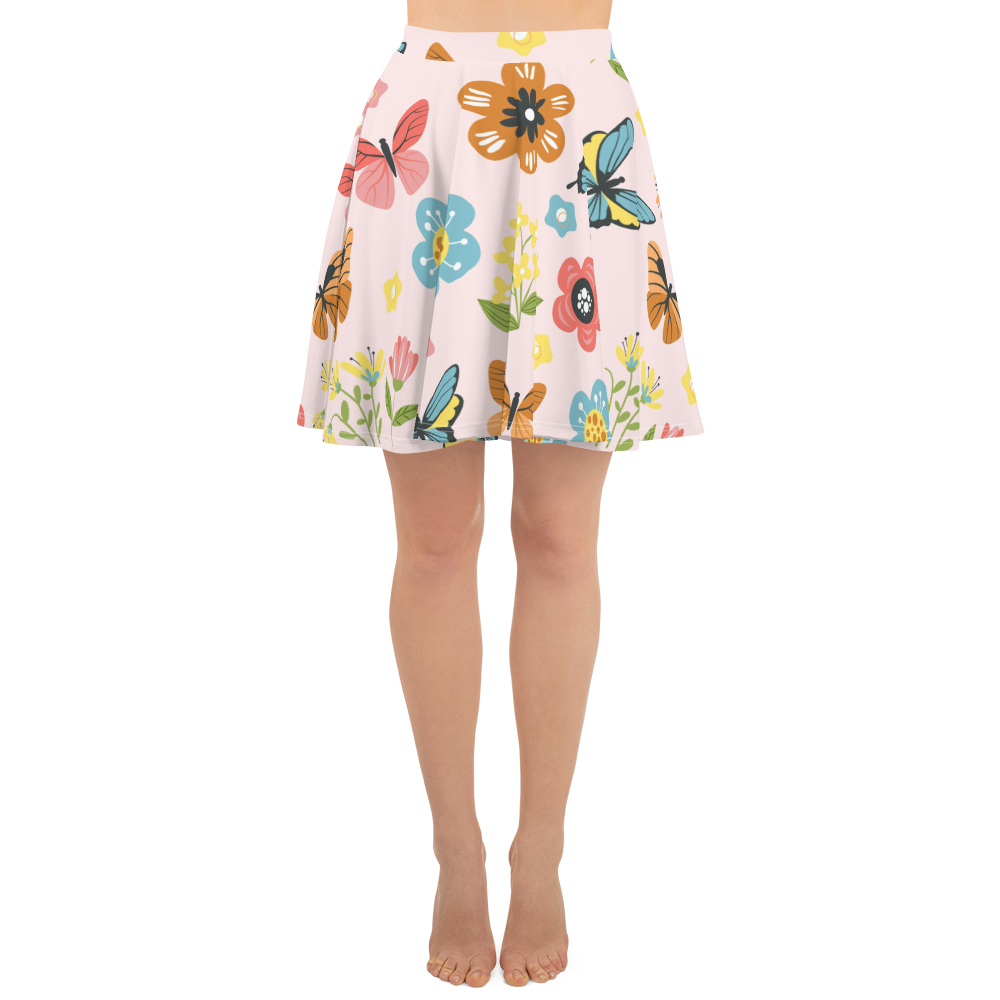 Chic Harmony Skater Skirt