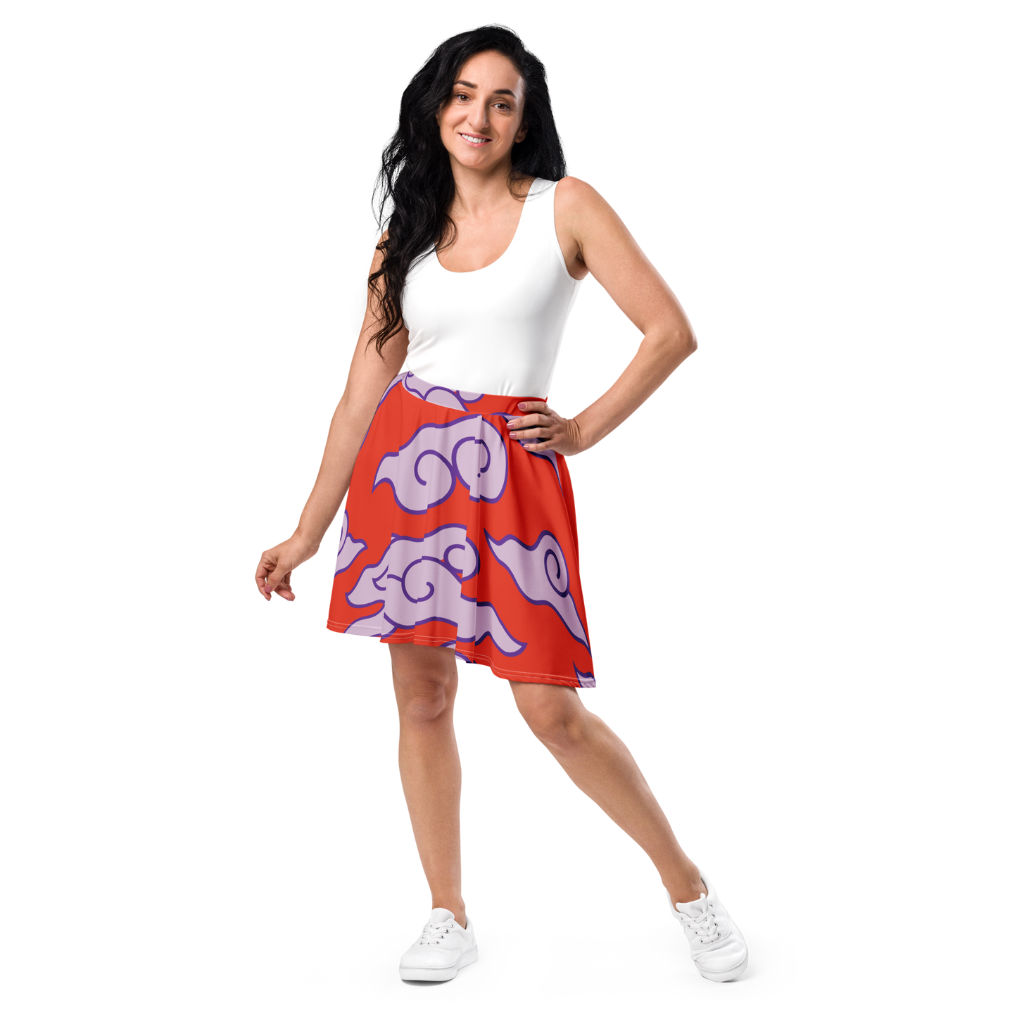 Chic Harmony Skater Skirt