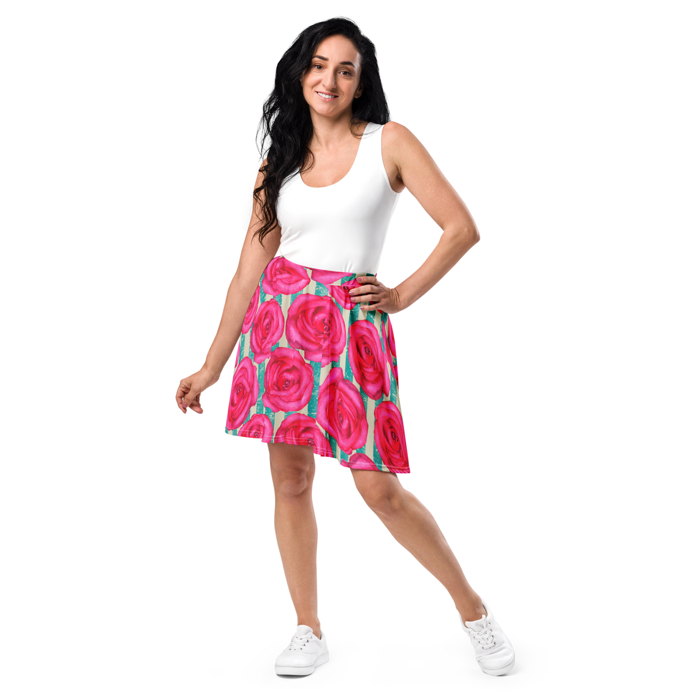 Chic Harmony Skater Skirt