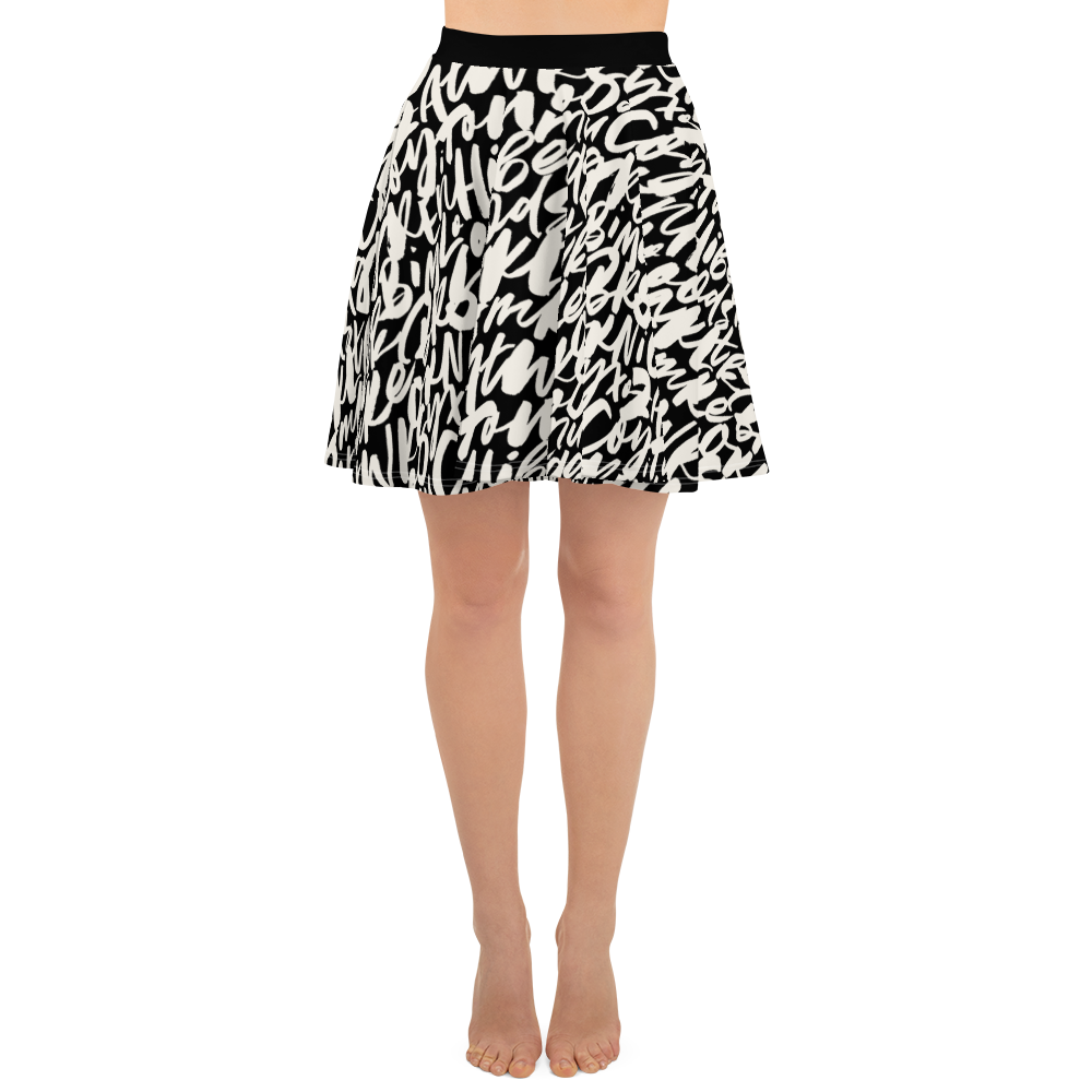 Chic Harmony Skater Skirt