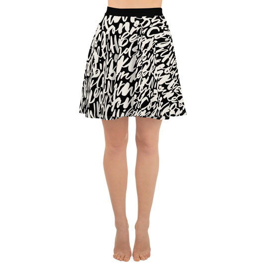 Chic Harmony Skater Skirt