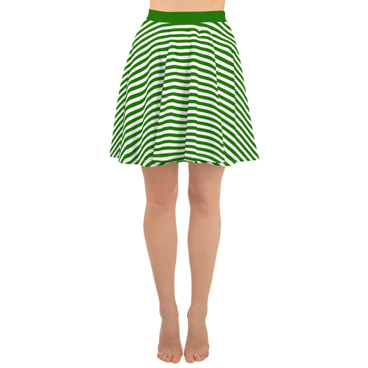 Striped Chic Harmony Skater Skirt