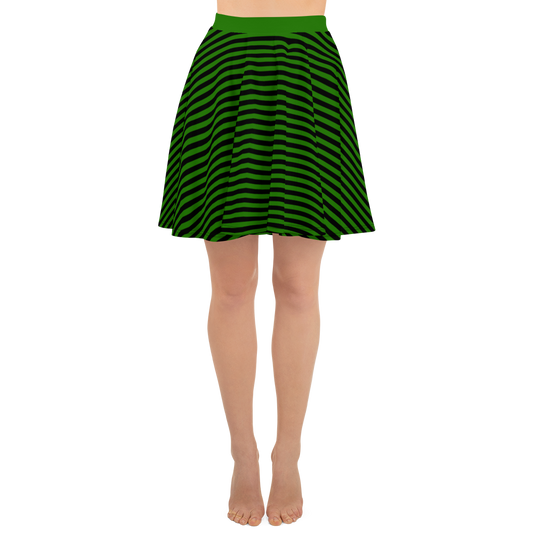 Striped Chic Harmony Skater Skirt