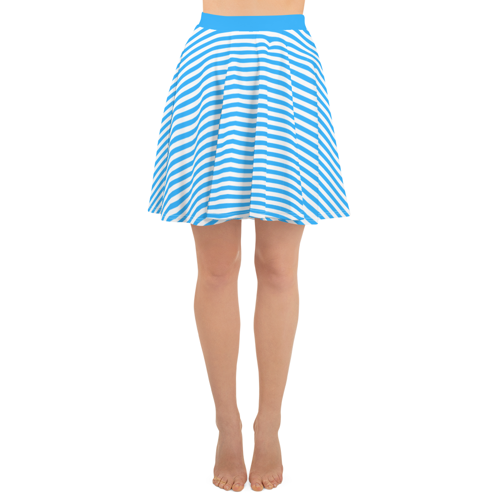 Striped Chic Harmony Skater Skirt