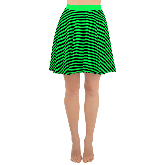 Striped Chic Harmony Skater Skirt